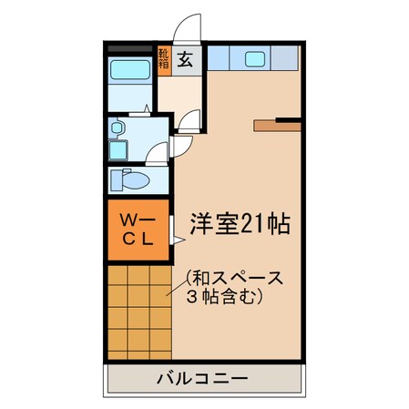 タウニーロイヤルの物件間取画像